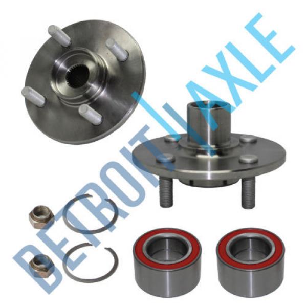 Pair (2) New FRONT Driver &amp; Passenger Wheel Hub and Bearing Assembly for Saturn #1 image