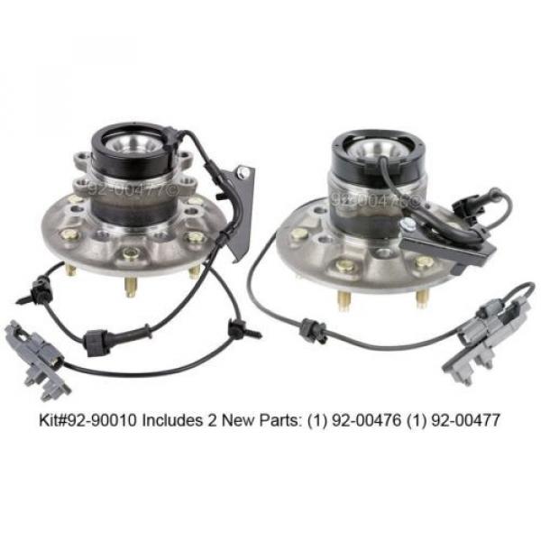 Pair New Front Left &amp; Right Wheel Hub Bearing Assembly For Chevy &amp; GMC Z71 2WD #1 image