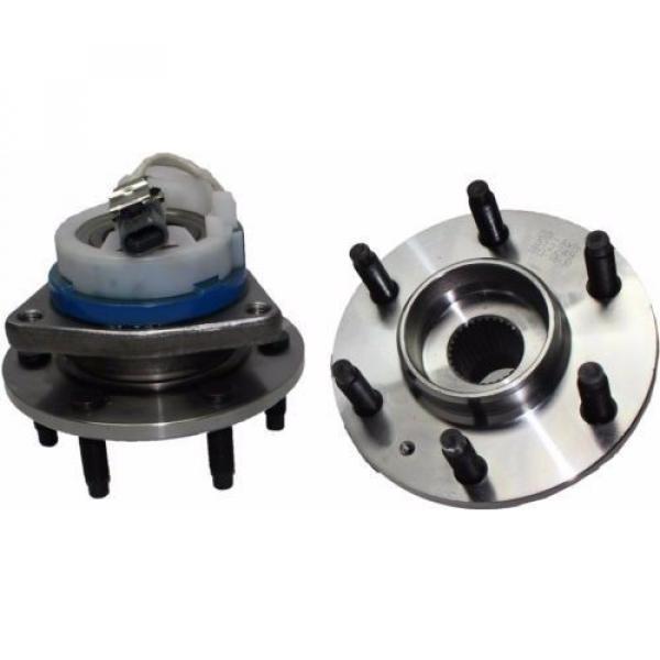 Pair: New Rear 2004-2009 CTS SRX STS ABS Complete Wheel Hub And Bearing Assembly #1 image