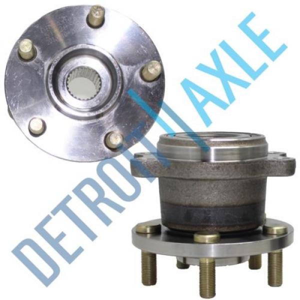 Pair 2 New REAR 2005-09 Legacy Outback 5 Bolt ABS Wheel Hub and Bearing Assembly #1 image