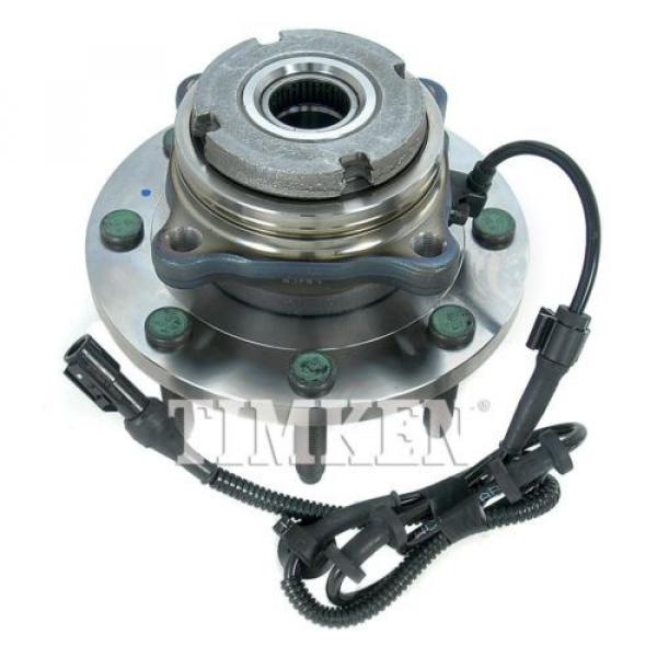 Wheel Bearing and Hub Assembly Front TIMKEN fits 99-04 Ford F-350 Super Duty #1 image
