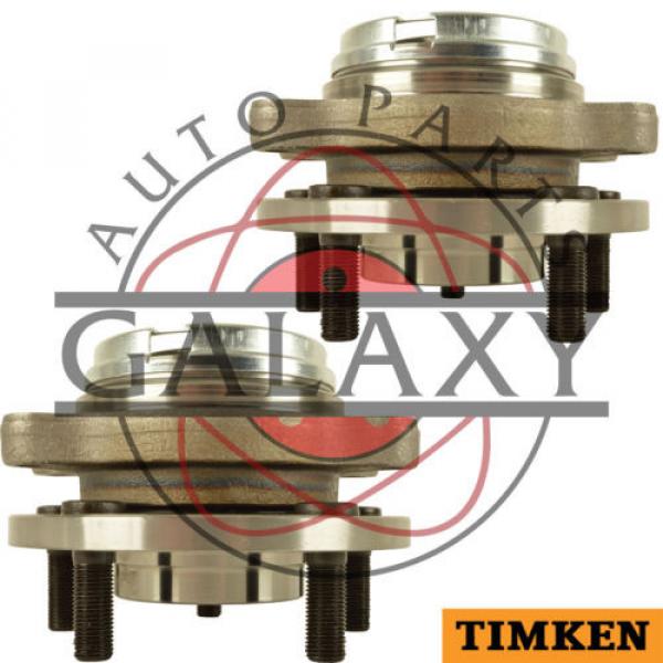 Timken Pair Front Wheel Bearing Hub Assembly Fits Nissan Murano 2003-2007 #1 image