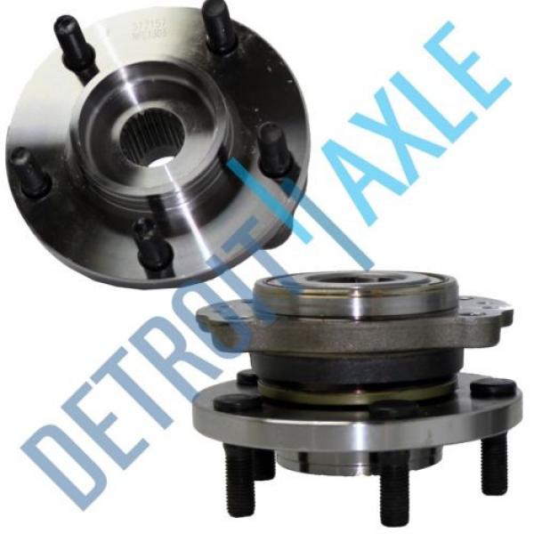 Pair: 2 New REAR Grand Caravan Town &amp; Country AWD Wheel Hub and Bearing Assembly #1 image