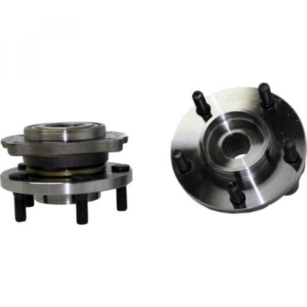 Pair: 2 New REAR Grand Caravan Town &amp; Country AWD Wheel Hub and Bearing Assembly #4 image