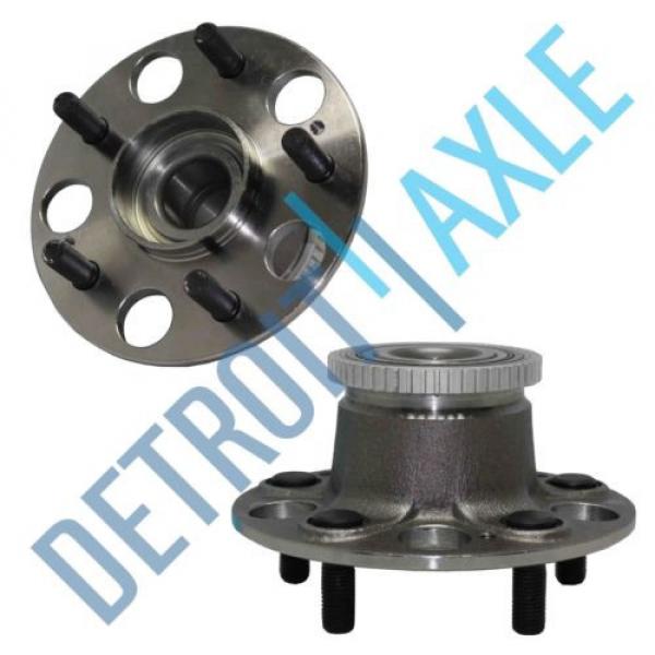 Pair: 2 New REAR Acura CL 5 bolt ABS Complete Wheel Hub and Bearing Assembly #1 image