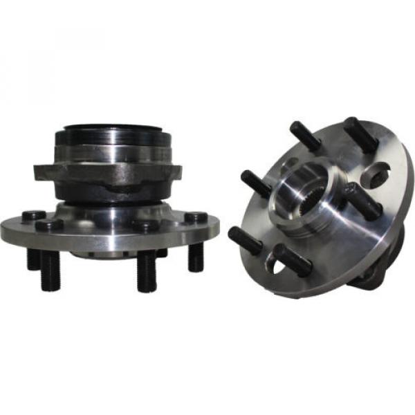 2 Front Wheel Hub Bearing Assembly 4WD 6 Bolt + 4 Tie Rods + 2 Adjusting Sleeves #3 image