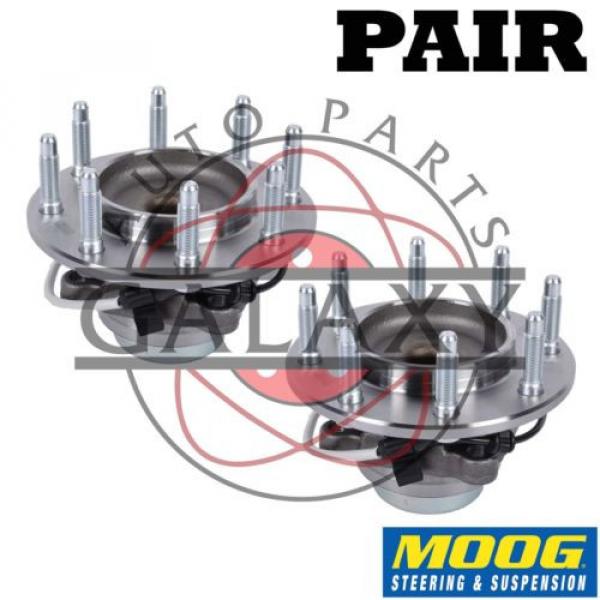 Moog New Front Wheel  Hub Bearing Pair For Sierra Silverado Surburban Yukon #1 image