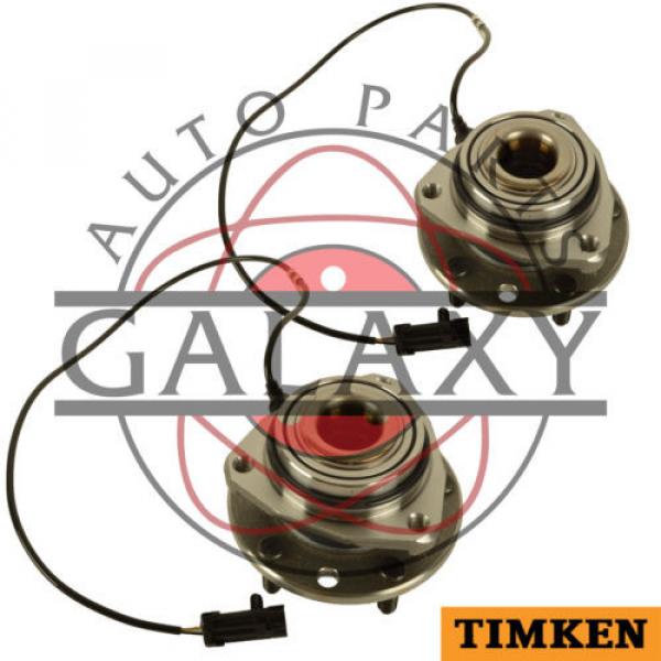 Timken Pair Front Wheel Bearing Hub Assembly Chevy S10 1997-2004 Blazer 97-05 #1 image