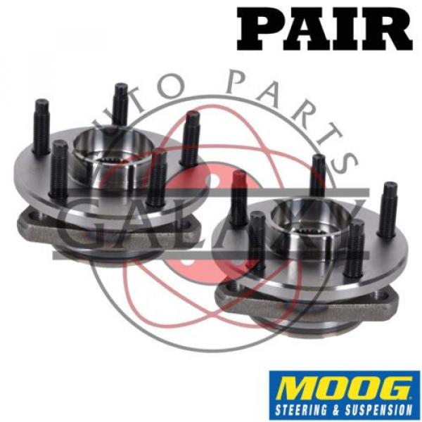 Moog New Front Wheel  Hub Bearing Pair For Chevrolet Malibu Pontiac G6 w/o ABS #1 image