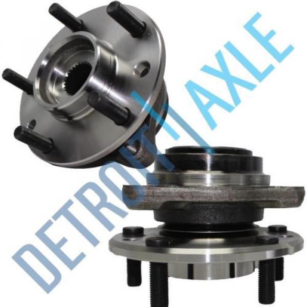 Pair 2 New REAR 1990-1996 Chevrolet Corvette 2WD Wheel Hub and Bearing Assembly #1 image