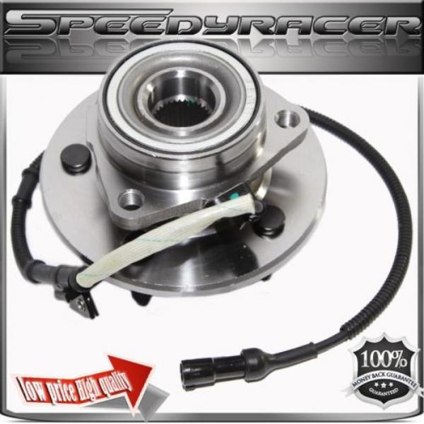Front  00-04 Ford F-150 &amp; Heritage Wheel Hub Bearing Assembly 4x4 ABS 5 Stud #1 image
