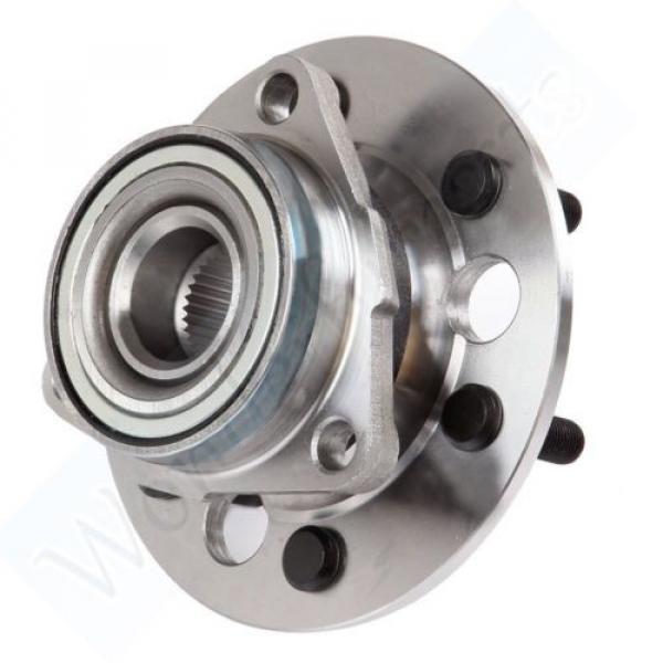 Front Wheel Hub Bearing Assembly for 88 - 91 GMC Chevy K1500 4x4 1&#034; Thick Rotors #4 image