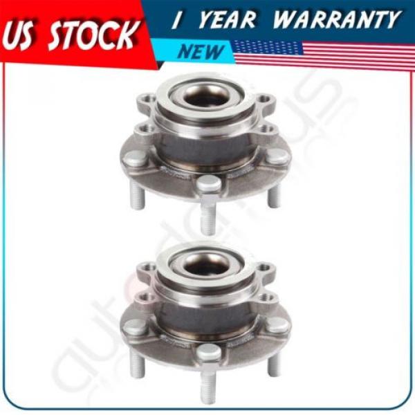 2 Front New Wheel Hub and Bearing Assembly fits Sentra Rogue Rogue Select W/ABS #1 image