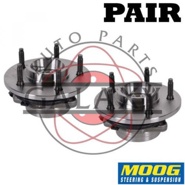 Moog New Front Wheel  Hub Bearing Pair For Ford Expedition Lincoln Navigator #1 image