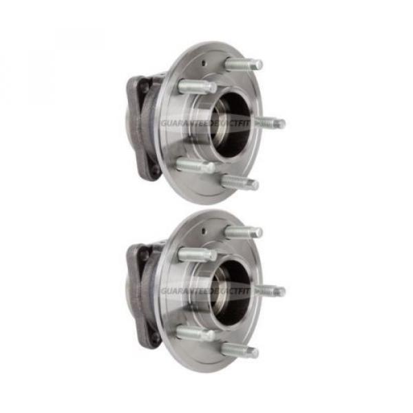 Pair New Rear Left &amp; Right Wheel Hub Bearing Assembly For GM Various Models #1 image