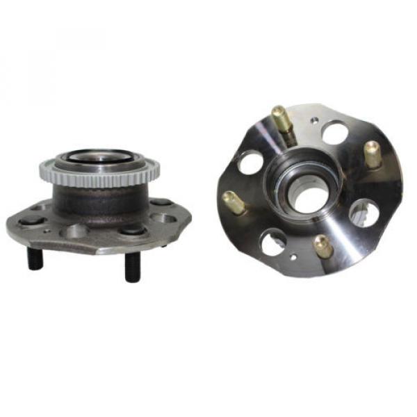 New REAR Complete Wheel Hub and Bearing Assembly 1992-93 Honda Accord ABS #4 image