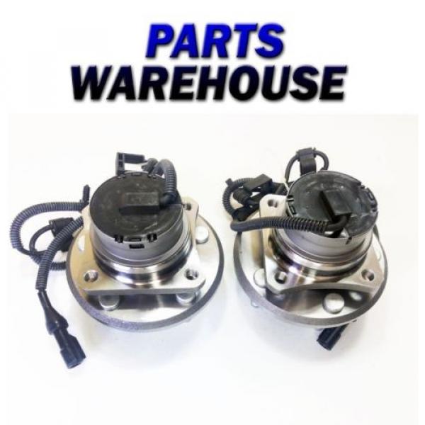 2 Front Left Right Wheel Hub Bearing Assembly Set For Ford Lincoln 1 Yr Warranty #1 image