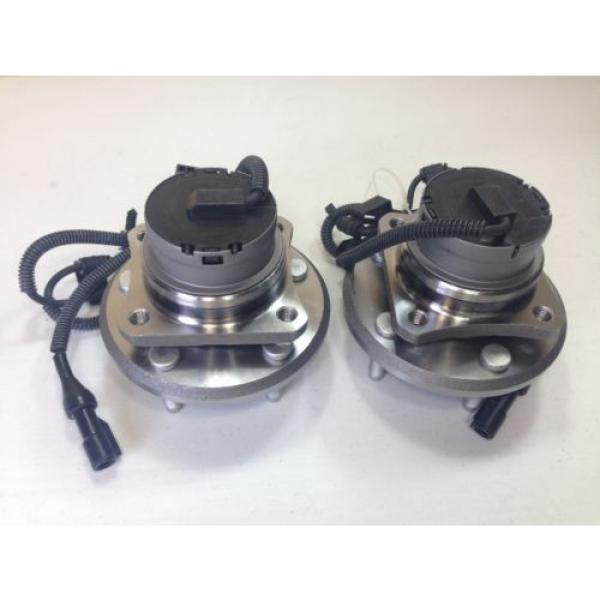 2 Front Left Right Wheel Hub Bearing Assembly Set For Ford Lincoln 1 Yr Warranty #2 image