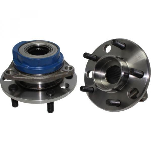 2 Wheel Hub &amp; Bearing Front Assembly for Buick Oldsmobile W/O ABS #4 image