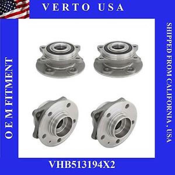 2 Front Wheel Hub Bearings Assembly Fits Volvo XC70 V70 S80 S60 Life Time #1 image