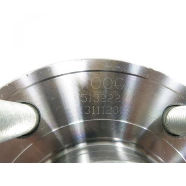 NEW Moog Wheel Bearing &amp; Hub Assembly Front 513222 Ford Mustang w/o ABS 2005-09 #5 image