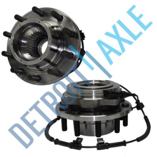 Pair (2) New FRONT Left &amp; Right Wheel Hub and Bearing Assembly w/ ABS 4WD DRW #1 image