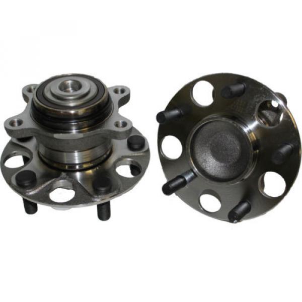 New REAR 06-11 Honda Civic Non Si Except Hybrid ABS Complete Wheel Hub &amp; Bearing #4 image