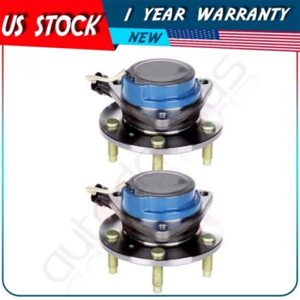 2 Pcs Front And Rear Wheel Hub Bearing Assembly For Cadillac CTS STS Pontiac RWD #1 image