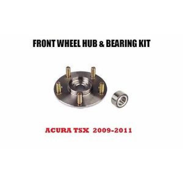 Fits:2009-2011 ACURA TSX Front Wheel Hub &amp; Bearing Assembly #1 image