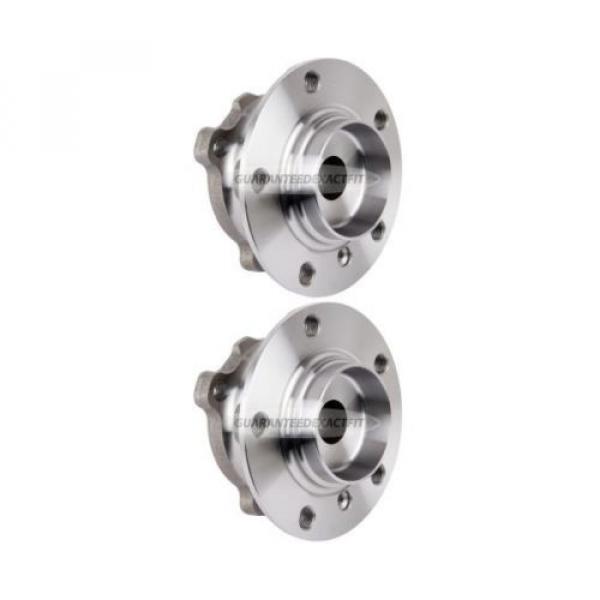 Pair New Front Left &amp; Right Wheel Hub Bearing Assembly For BMW 7-Series And B7 #1 image