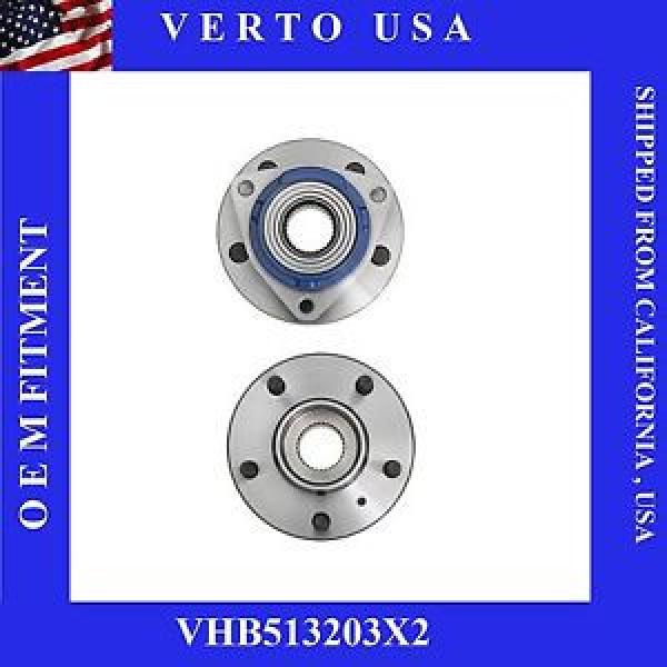 Set Of 2 Wheel Bearing and Hub Assembly Front Verto USA VHB513203X2 #1 image