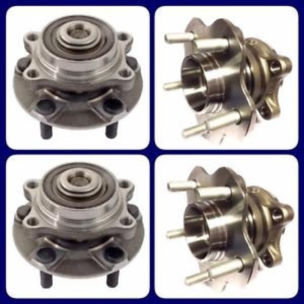 2 FRONT &amp; 2 REAR WHEEL HUB BEARING ASSEMBLY FOR NISSAN 350Z (2003-2009) 2WD /AWD #1 image