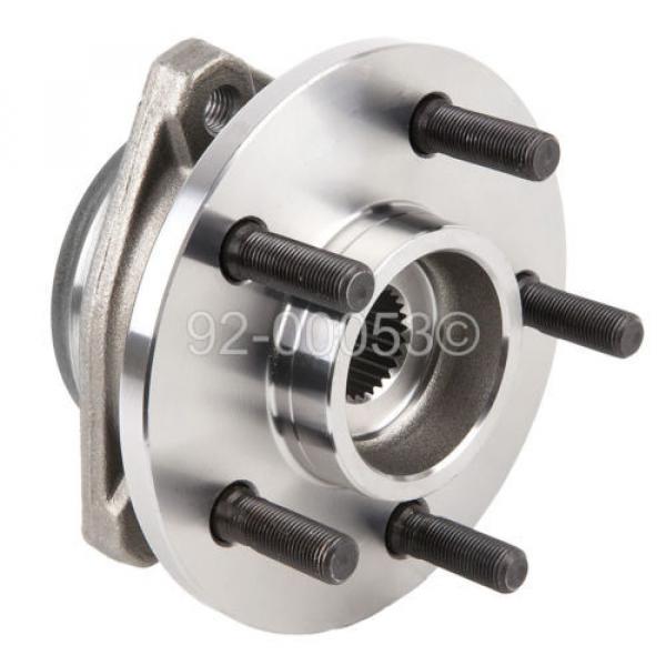 Pair New Front Left &amp; Right Wheel Hub Bearing Assembly Fits Various Jeep Models #2 image