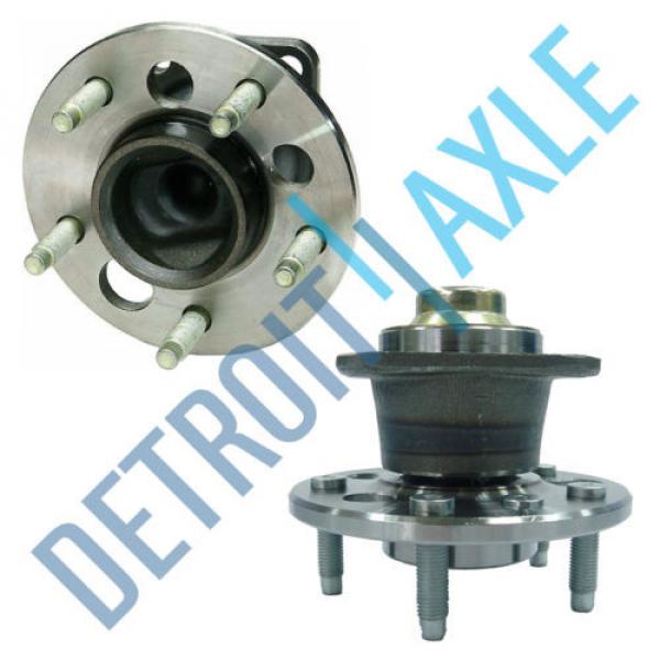 Pair 2 New REAR Wheel Hub + Bearing Assembly NO ABS for 2000-05 Chevrolet Impala #1 image