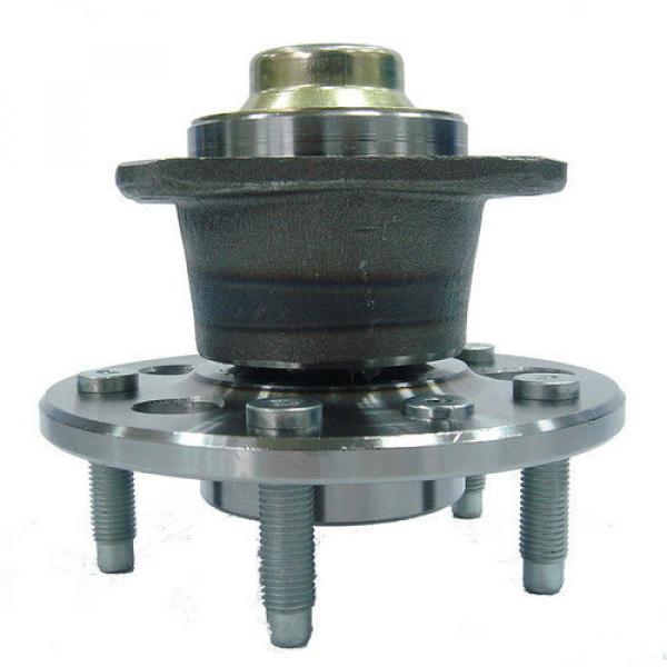 Pair 2 New REAR Wheel Hub + Bearing Assembly NO ABS for 2000-05 Chevrolet Impala #2 image