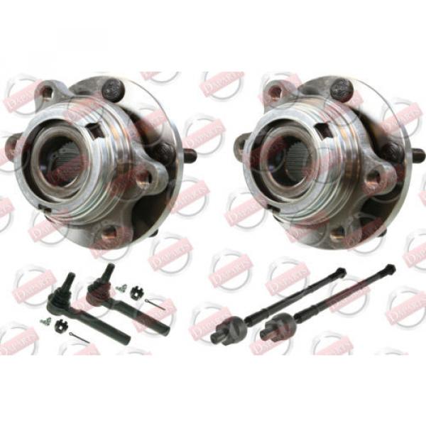 Front Inner Outer Tie Rod Wheel Bearing And Hub Assembly For Nissan Quest 04-09 #1 image