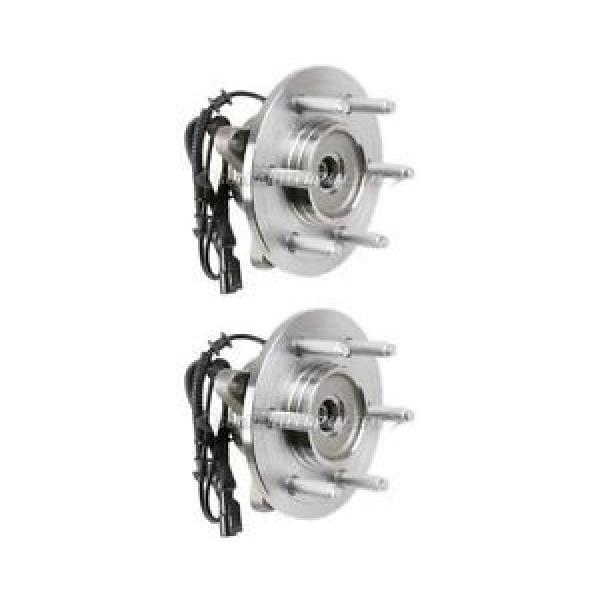 Pair New Front Left &amp; Right Wheel Hub Bearing Assembly Fits Ford F150 4X4 6 Stud #1 image