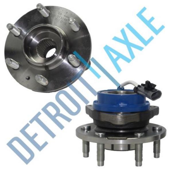 Pair 2 NEW Rear Left &amp; Right Wheel Hub And Bearing Assembly - SRX, STS  6-Lug #1 image