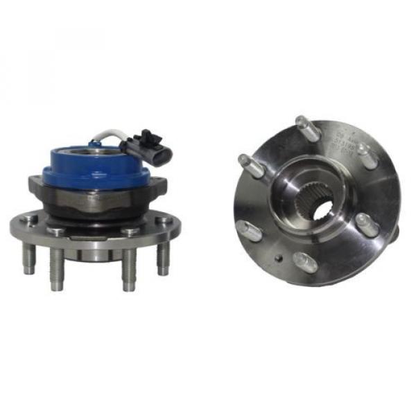 Pair 2 NEW Rear Left &amp; Right Wheel Hub And Bearing Assembly - SRX, STS  6-Lug #2 image