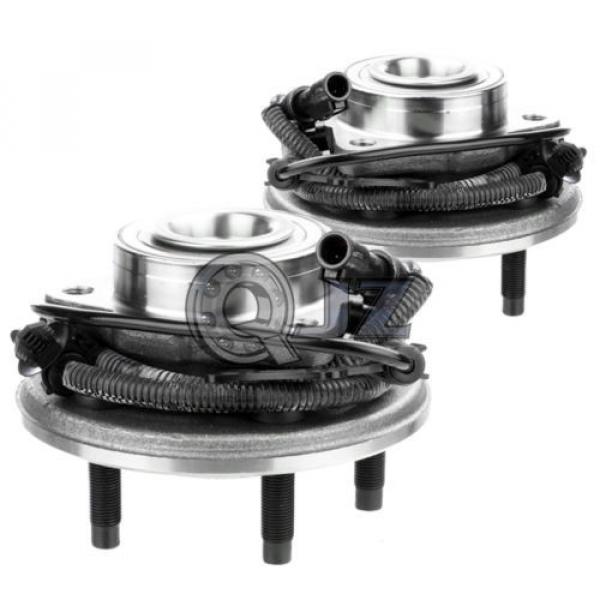 2x 06-2010 Frod Explorer Front Wheel Hub Bearing Assembly Replacmeent ABS Sensor #1 image