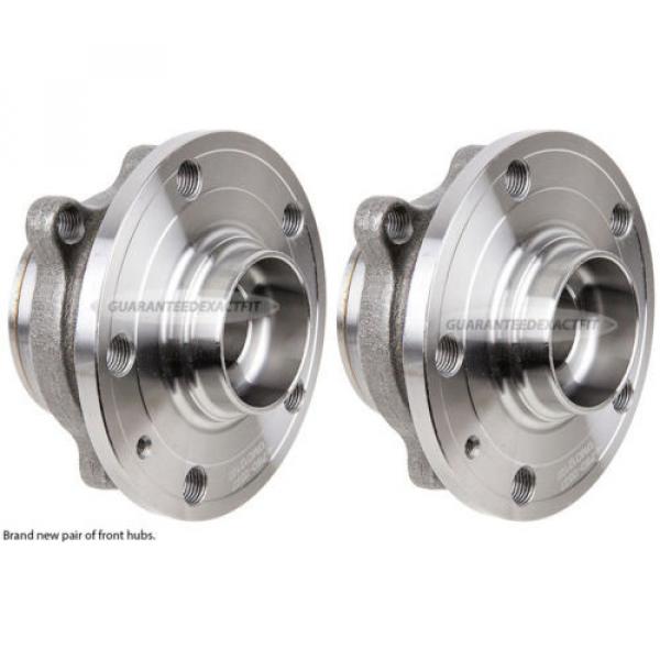 Pair New Front Left &amp; Right Wheel Hub Bearing Assembly Fits Audi &amp; VW Volkswagen #1 image