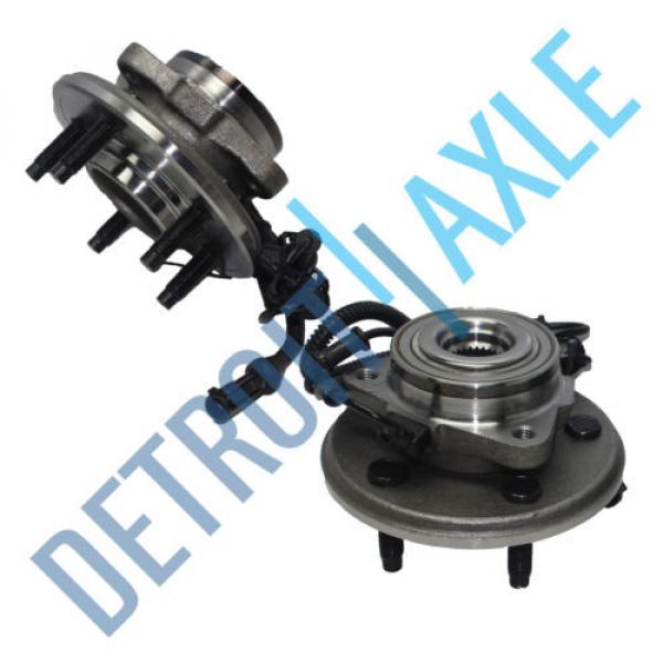 Both (2) New Complete Front Wheel Hub and Bearing Assembly w/ ABS for Explorer #1 image