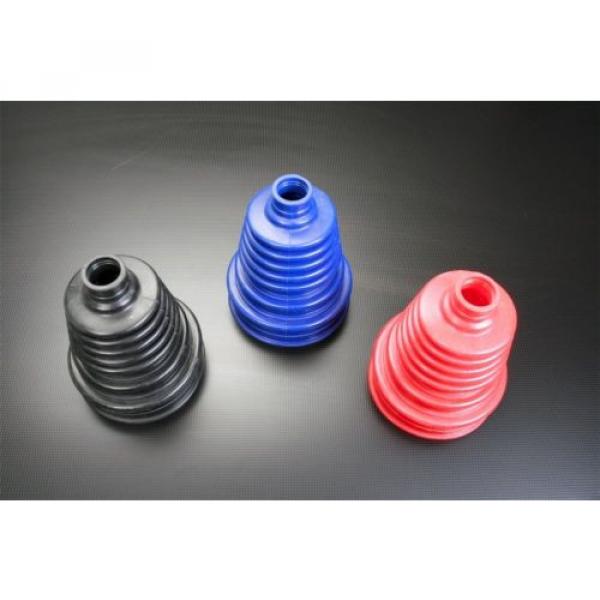 Universal BLUE Silicone Constant Velocity CV Boot Joint Kit Replacement 4pcs #4 image