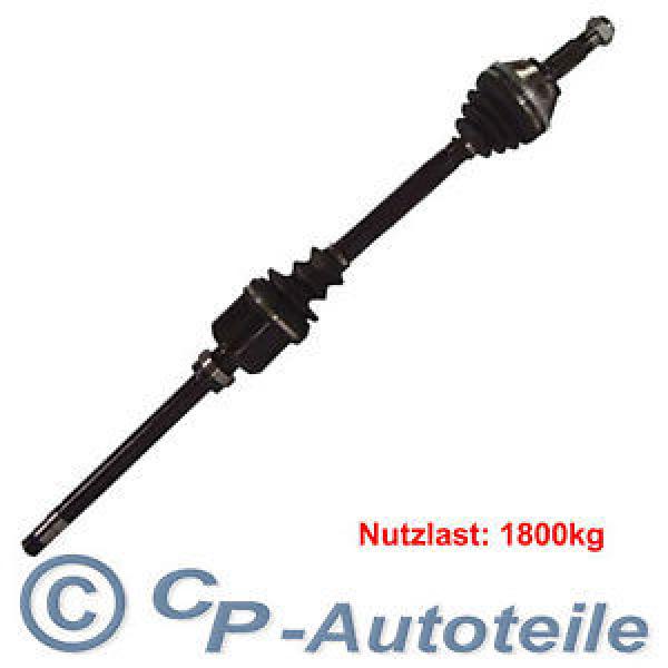 Drive shaft front right Fiat Ducato Pickup Chassis 230 1800 kg Load capacity #1 image