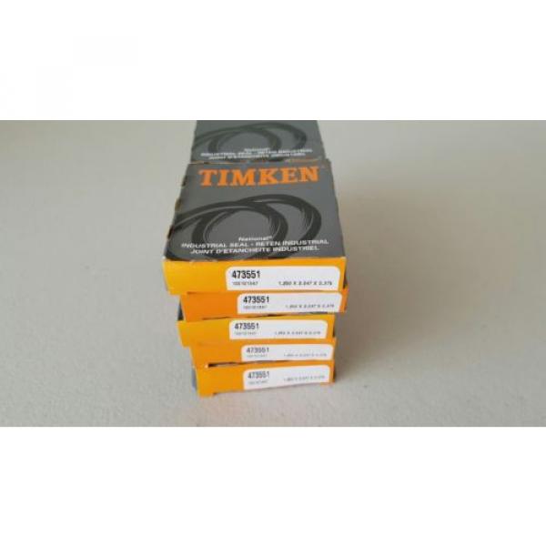 473551 TIMKEN NATIONAL 12745 SKF CR NEW OIL GREASE SEAL 1.250 X 2.047 X .375 #3 image