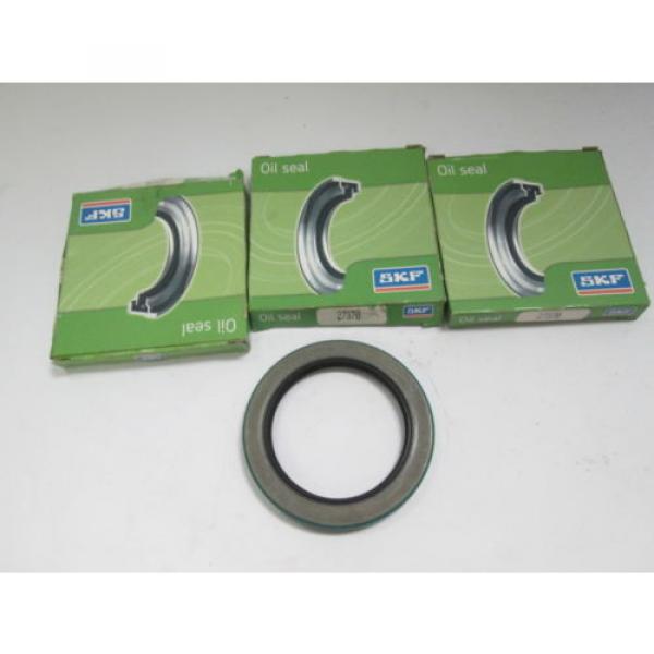 LOT OF (3) SKF 27370 Front Transmission Cover Oil Grease Seal Ring Trans Manual #1 image