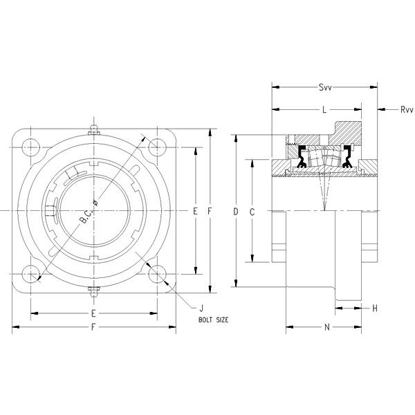 Timken QVVFX11V115S #3 image