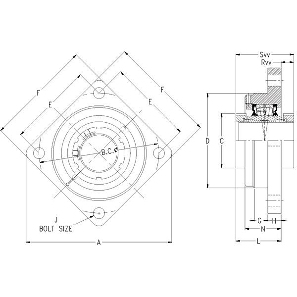 Timken QVVFB17V070S #3 image