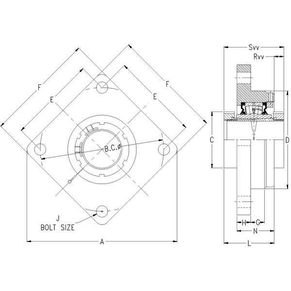 Timken QVVFC17V070S #3 image