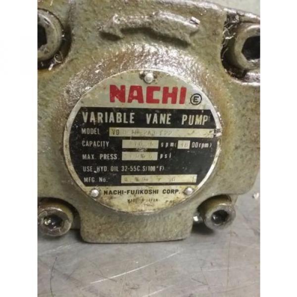 NACHI VARIABLE VANE VD R1B2A3E22_VDR1B2A3E22_VDR1B2A3E22 Pump #2 image